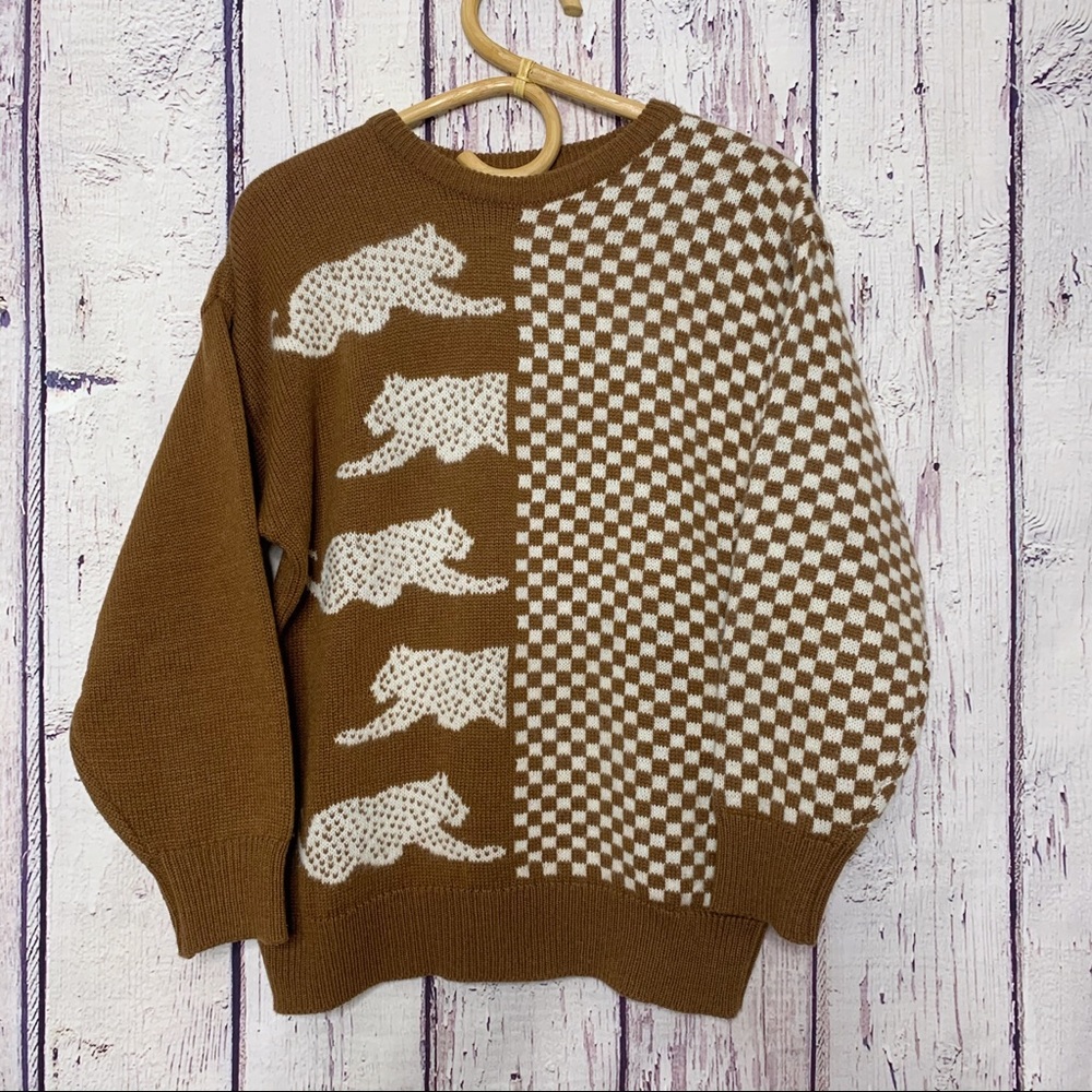 Vintage Cheetah Sweater